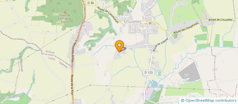 localisation de l'entreprise SCI MARYANN  CHUZELLES