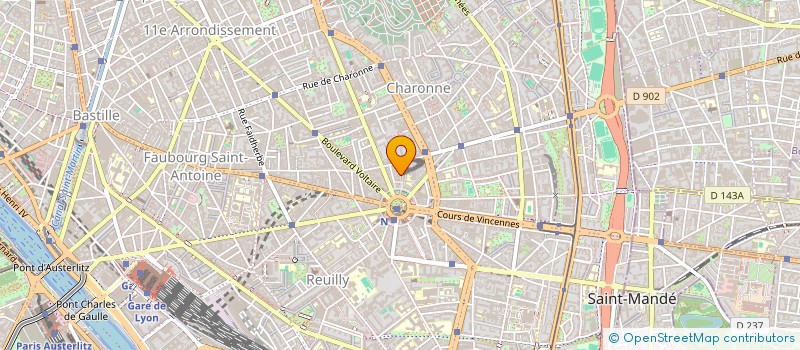 localisation de l'entreprise SCI MARYGIL  PARIS