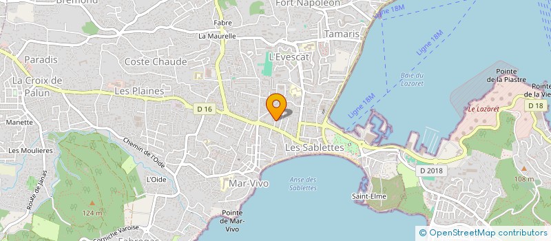 localisation de l'entreprise SCI MARYJEAN à LA SEYNE-SUR-MER