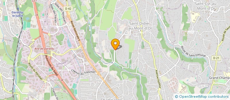 localisation de l'entreprise SCI MARYL  SAINT-DIDIER-AU-MONT-D'OR