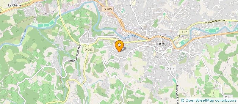 localisation de l'entreprise SCI MARYLINE  APT