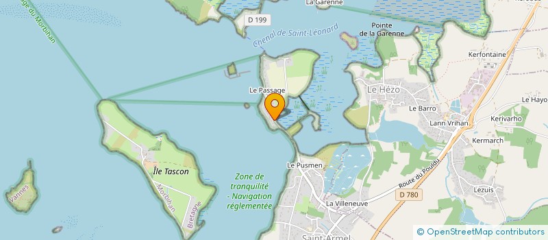 localisation de l'entreprise SCI MARYLOU  SAINT-ARMEL