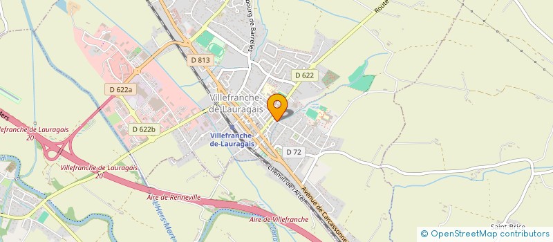 localisation de l'entreprise SCI MARYNE  VILLEFRANCHE-DE-LAURAGAIS