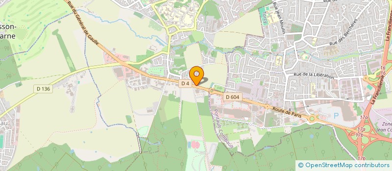 localisation de l'entreprise SCI MARYNEL  LA QUEUE-EN-BRIE