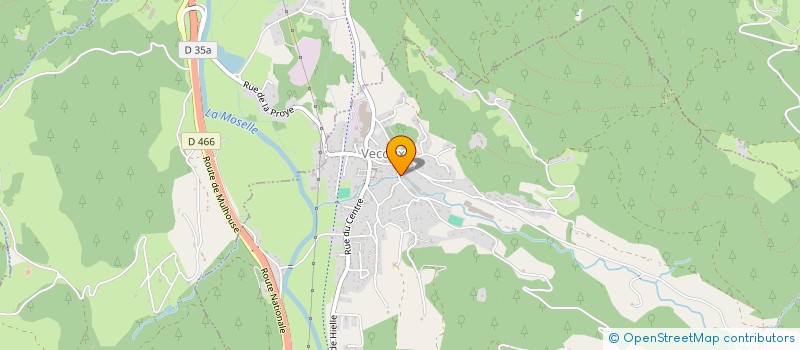 localisation de l'entreprise SCI MARYO  VECOUX