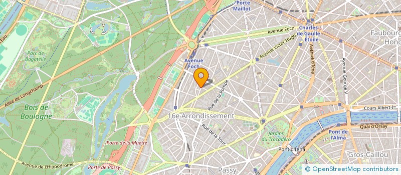 localisation de l'entreprise SCI MARYO SAGAL  PARIS