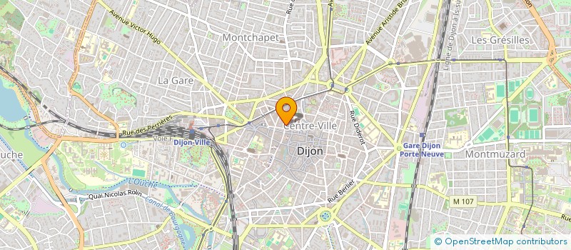 localisation de l'entreprise SCI MARYOTH à DIJON