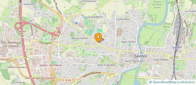 localisation de l'entreprise SCI MARYOVA  SAINT-PIERRE-D'OLERON