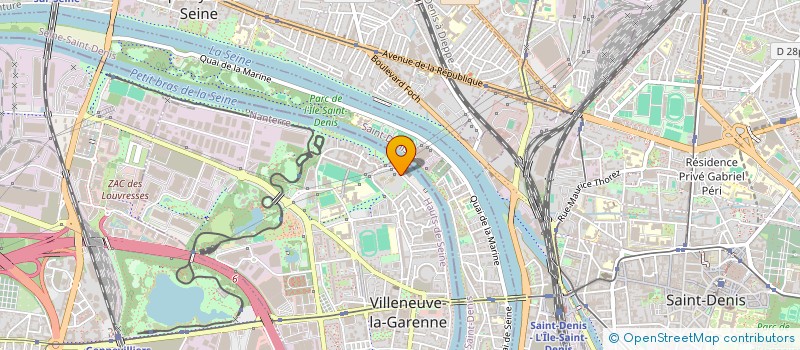 localisation de l'entreprise SCI MARYPIERRE à VILLENEUVE-LA-GARENNE