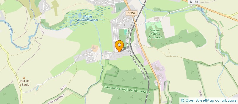 localisation de l'entreprise SCI MARYSAND  MARS-LA-TOUR