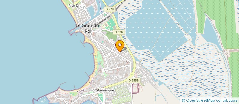 localisation de l'entreprise SCI MARYSIA  LE GRAU-DU-ROI