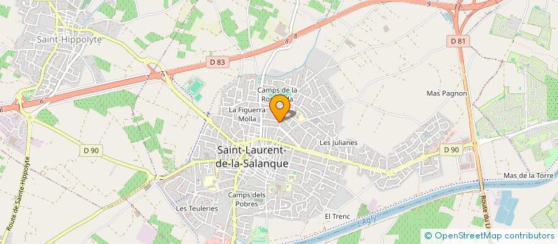 localisation de l'entreprise SCI MARYSOL  LE SOLER