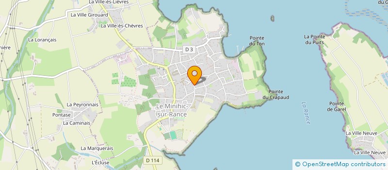 localisation de l'entreprise SCI MARYVAN  LE MINIHIC-SUR-RANCE