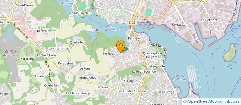 localisation de l'entreprise SCI MARYVES  LARMOR-PLAGE