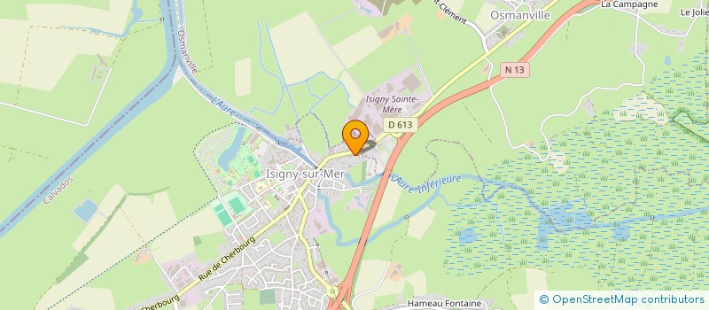 localisation de l'entreprise SCI MARYVINCENT  ISIGNY-SUR-MER