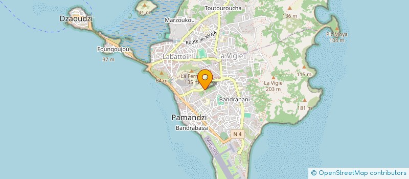 localisation de l'entreprise SCI MARZIKI à PAMANDZI