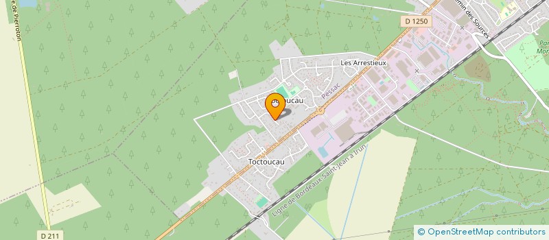 localisation de l'entreprise SCI MARZO  PESSAC