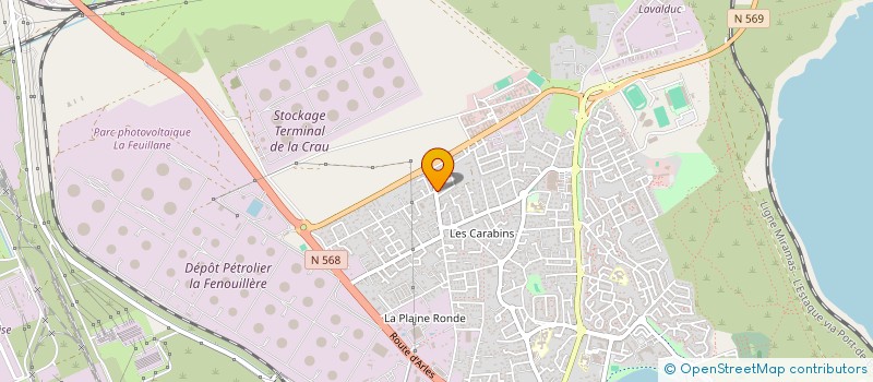 localisation de l'entreprise SCI MARZOHE  FOS-SUR-MER