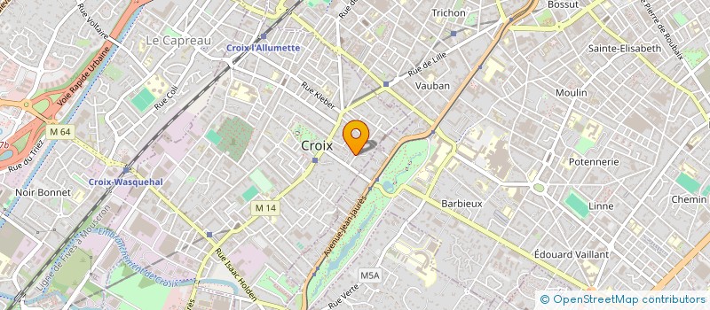localisation de l'entreprise SCI MARZOU LACHAND AND PARTNERS à CROIX