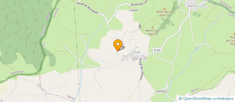 localisation de l'entreprise SCI MAS  NAGES