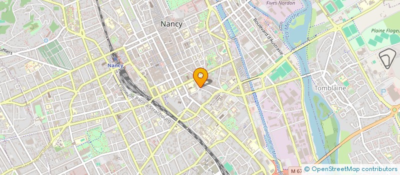 localisation de l'entreprise SCI MAS  NANCY