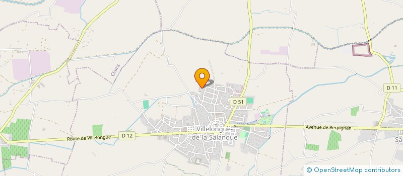 localisation de l'entreprise SCI MAS BENEDETTI  VILLELONGUE-DE-LA-SALANQUE