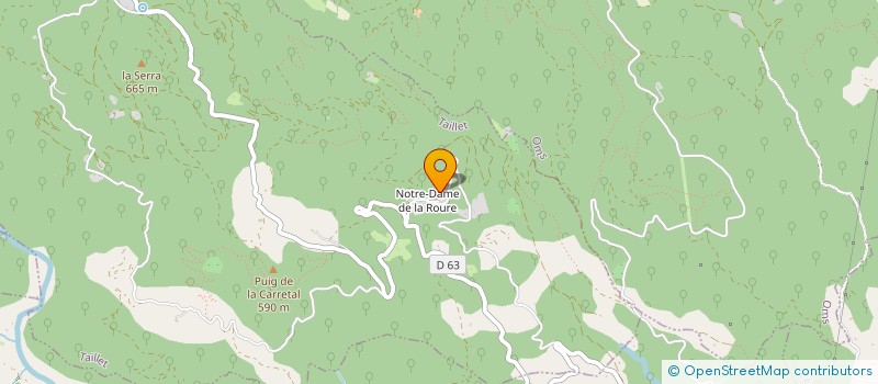 localisation de l'entreprise SCI MAS CLAIR HORIZON  OMS