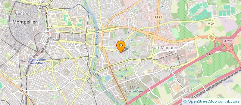 localisation de l'entreprise SCI MAS D'ARTIS à MONTPELLIER