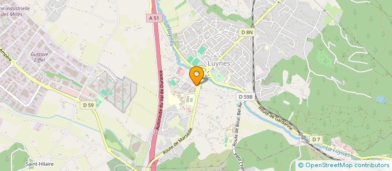 localisation de l'entreprise SCI MAS DARI à AIX-EN-PROVENCE
