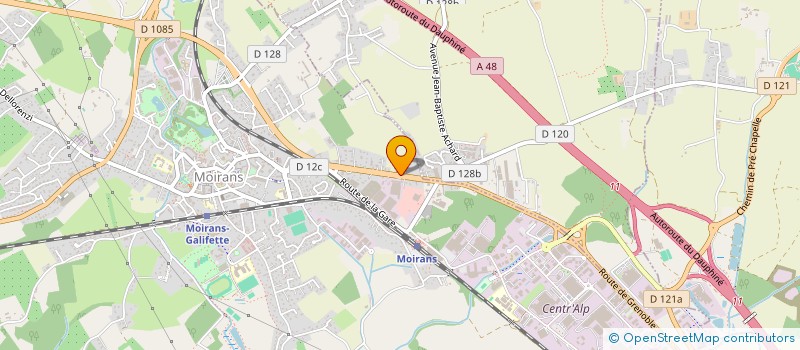 localisation de l'entreprise SCI MAS DE GONDRINE  MOIRANS