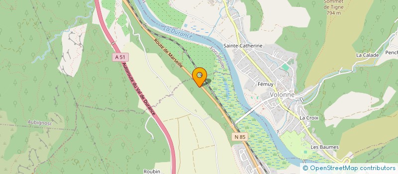 localisation de l'entreprise SCI MAS DE LA FOUN  CHATEAU-ARNOUX-SAINT-AUBAN