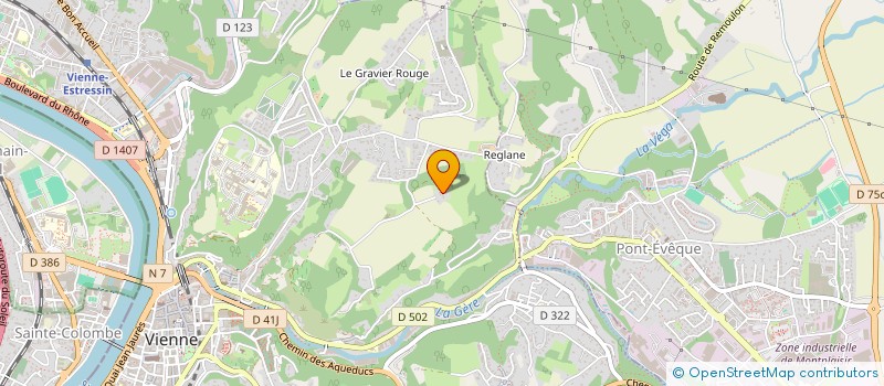 localisation de l'entreprise SCI MAS DE LA PAPETTE  VIENNE