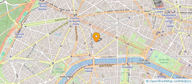 localisation de l'entreprise SCI MAS DE LA PIERRE II  PARIS