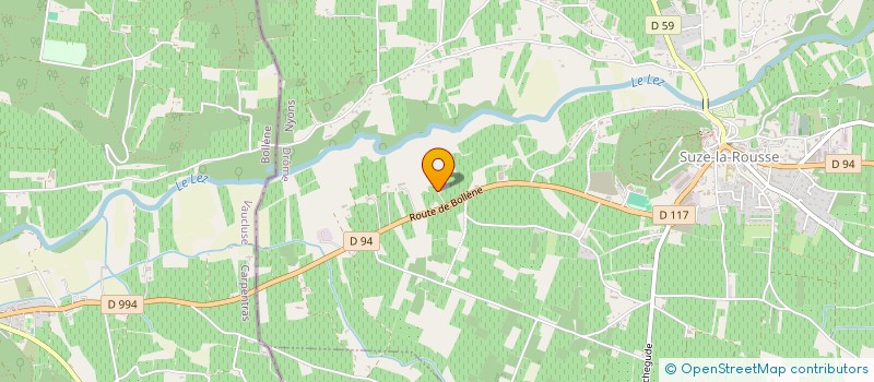 localisation de l'entreprise SCI MAS DE LA SOURCE  SUZE-LA-ROUSSE