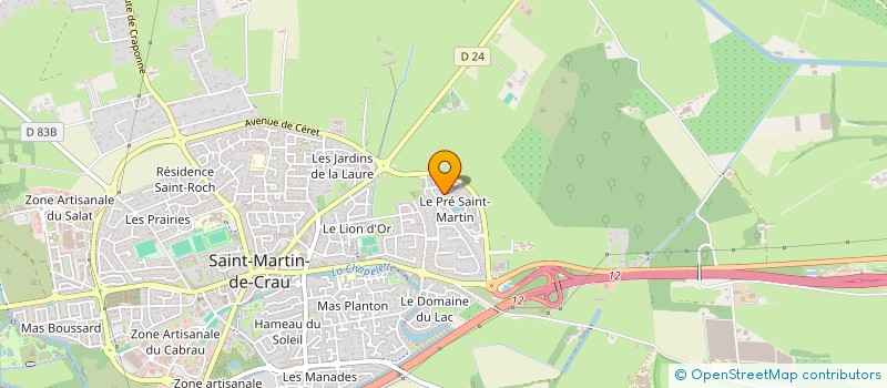 localisation de l'entreprise SCI MAS DE PERNES à SAINT MARTIN DE CRAU
