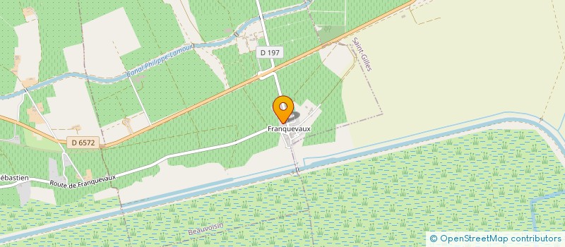 localisation de l'entreprise SCI MAS DE SCAMANDRE  BEAUVOISIN