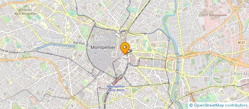 localisation de l'entreprise SCI MAS DES GOURS  MONTPELLIER