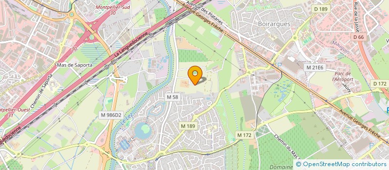 localisation de l'entreprise SCI MAS DU CHEVAL à LATTES