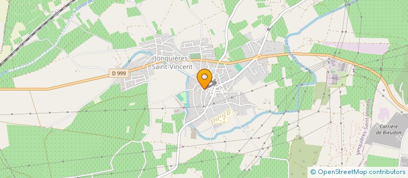 localisation de l'entreprise SCI MAS DUMAS  JONQUIERES-SAINT-VINCENT