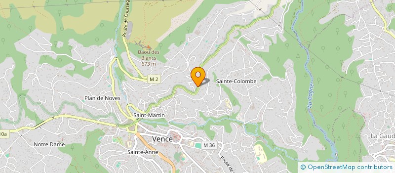 localisation de l'entreprise SCI MAS ELIDO  VENCE