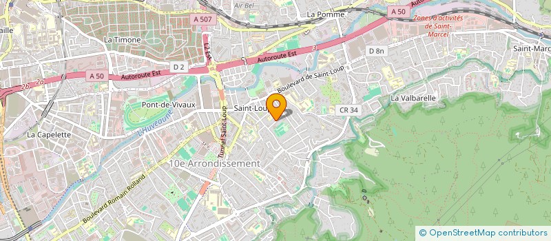 localisation de l'entreprise SCI MAS FAMILLIA à MARSEILLE
