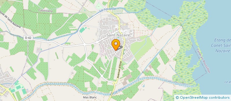 localisation de l'entreprise SCI MAS GUERIDO  SAINT-NAZAIRE