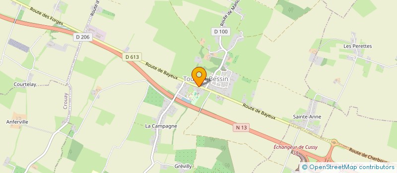 localisation de l'entreprise SCI MAS IMMOBILIER  TOUR-EN-BESSIN