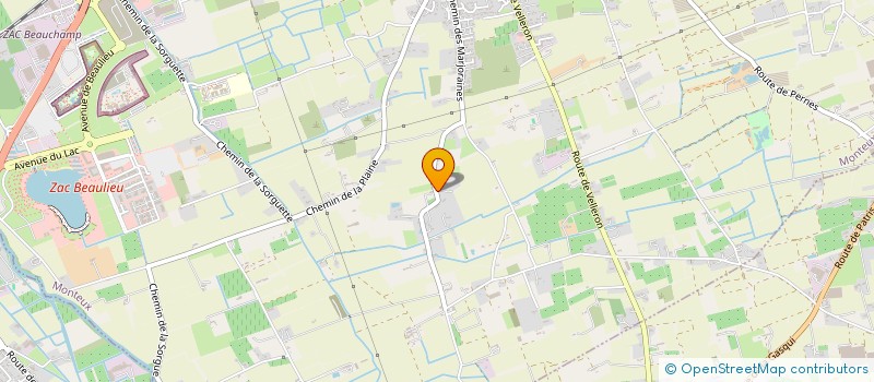 localisation de l'entreprise SCI MAS MONTEUX  MONTEUX