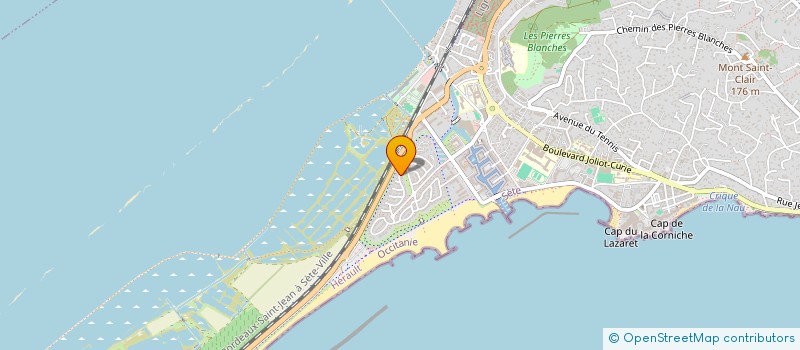 localisation de l'entreprise SCI MAS OLIVIER  SETE