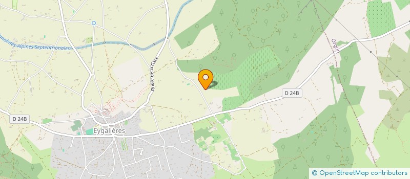 localisation de l'entreprise SCI MAS SAINT-CLAUDE  EYGALIERES