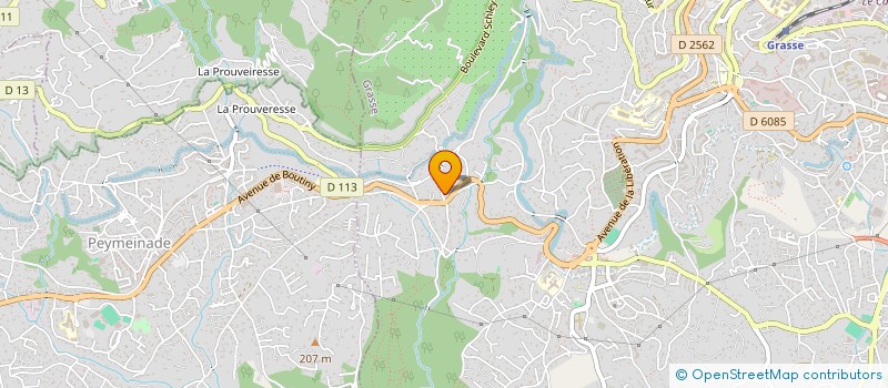 localisation de l'entreprise SCI MAS SAINT JOSEPH  GRASSE