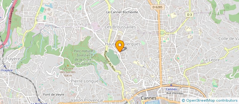 localisation de l'entreprise SCI MAS SAINT MICHEL à CANNES