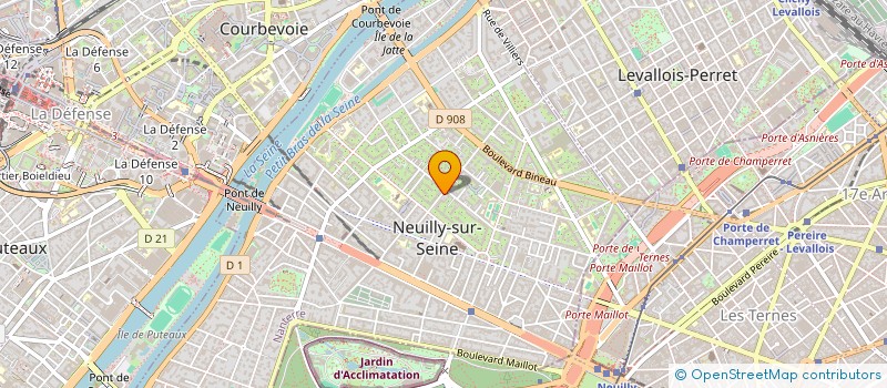 localisation de l'entreprise SCI MAS SAINT-TROPHIME à NEUILLY-SUR-SEINE