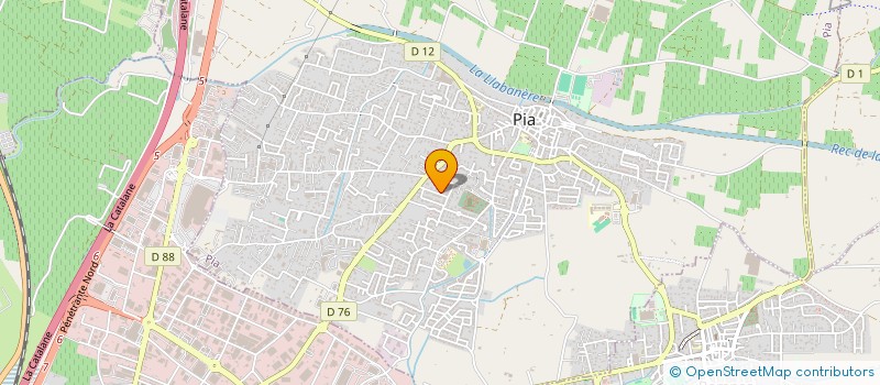 localisation de l'entreprise SCI MAS SEGALES  PIA